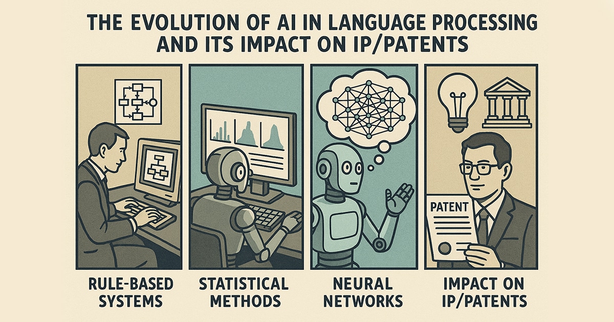 The Evolution Of Ai In Langauge Processing And Its Impact On Ip/Patents